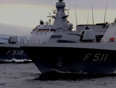 Πολεμικός συναγερμός: Δύο τουρκικές κορβέτες stealth τεχνολογίας διείσδυσαν μέχρι το ναύσταθμο της Σαλαμίνας* (upd2)